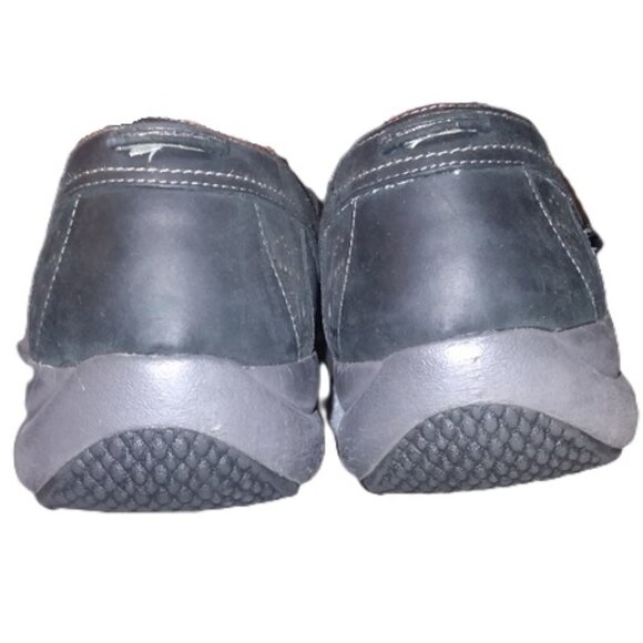 Womens Black Leather Mary Jane Shoes Sz 9 - Picture 5 of 8